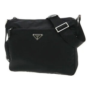 Prada Crossbody Messenger Bag Black